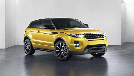 Land Rover Evoque Limited Edition Sicilian Yellow