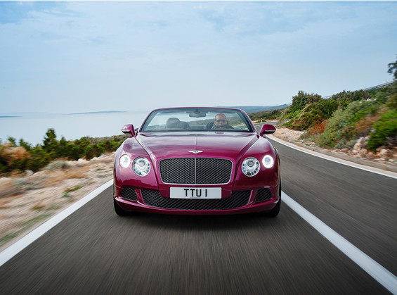 The Bentley Continental GT Speed Convertible