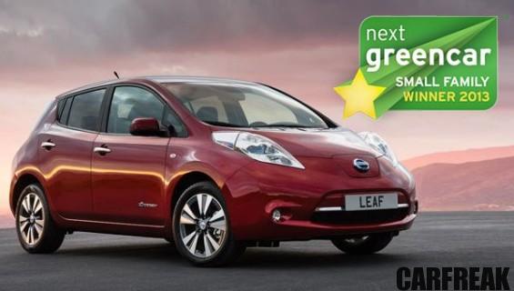 Nissan LEAF - Next Green Car Small Family Winner 2013