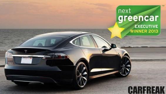 Tesla Model S - Next Green Car Executive Winner 2013