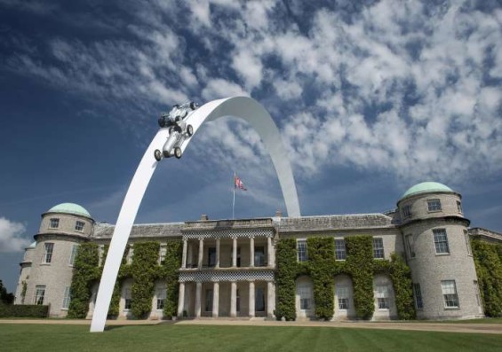 Mercedes-Benz sculpture unveiled at Goodwood Festival of Speed