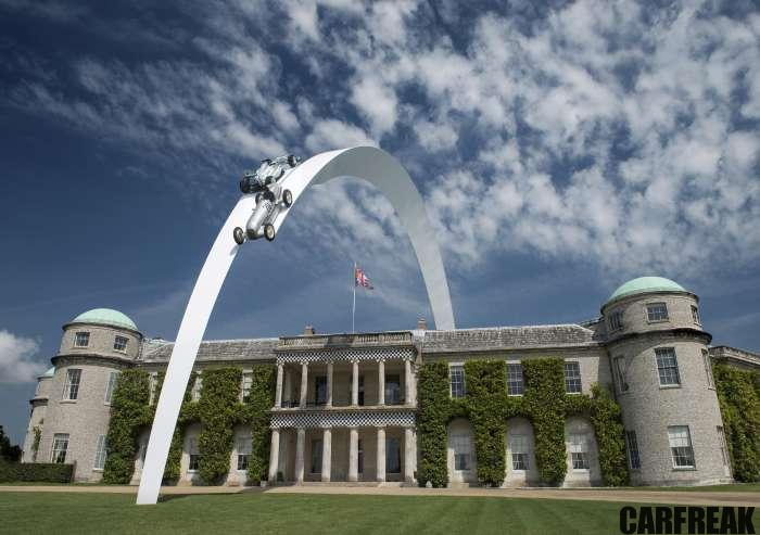 Mercedes-Benz sculpture unveiled at Goodwood Festival of Speed