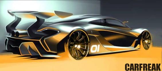 The McLaren P1™ GTR design concept
