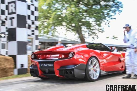 Ferrari F12 TRS at Goodwood 2014