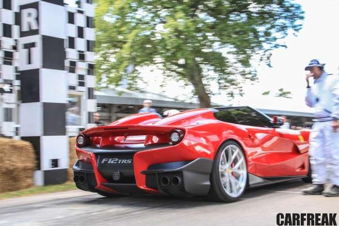 Ferrari F12 TRS at Goodwood 2014