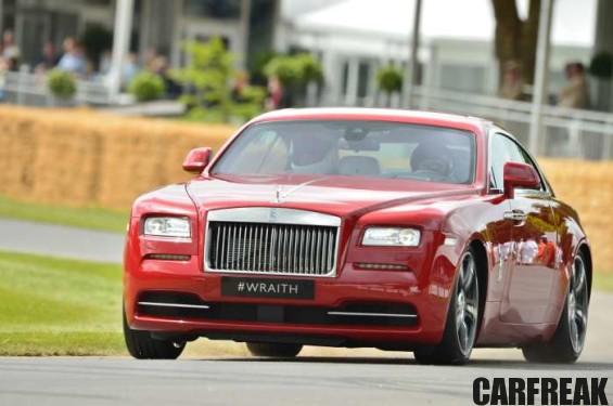 Rolls-Royce Wraith at Goodwood