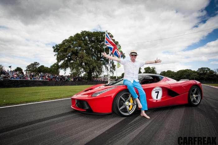 Chris Evans and his LaFerrari at CarFest North