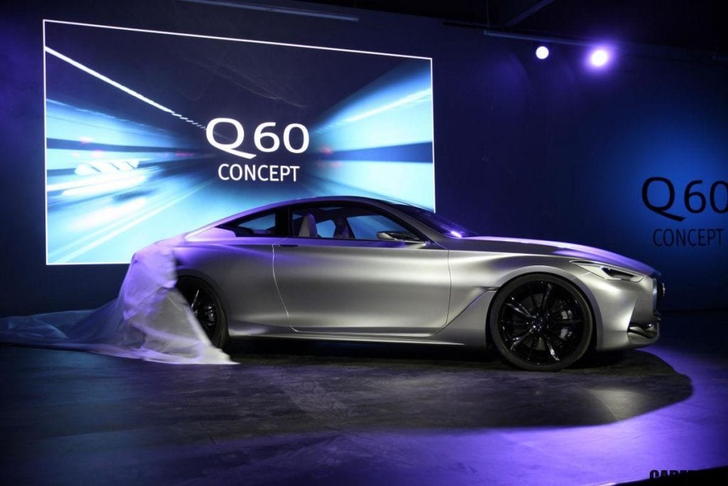 Infiniti reveals Q60 Concept