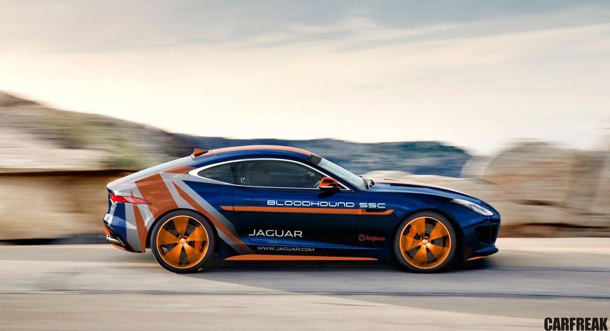 Jaguar F-TYPE R AWD Bloodhound SSC Rapid Response Vehicle