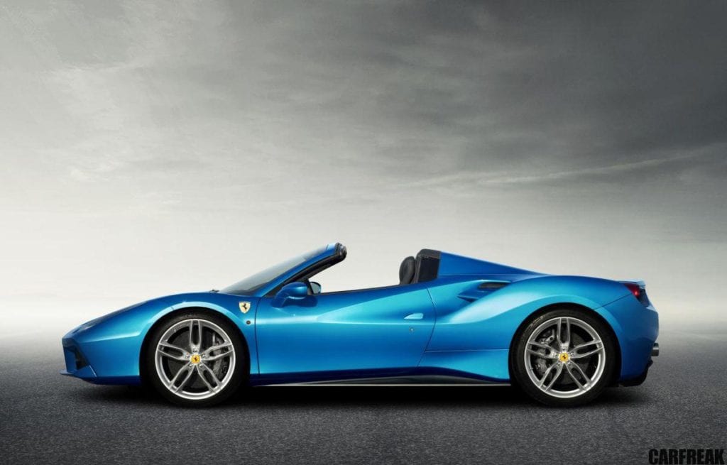 The Ferrari 488 Spider