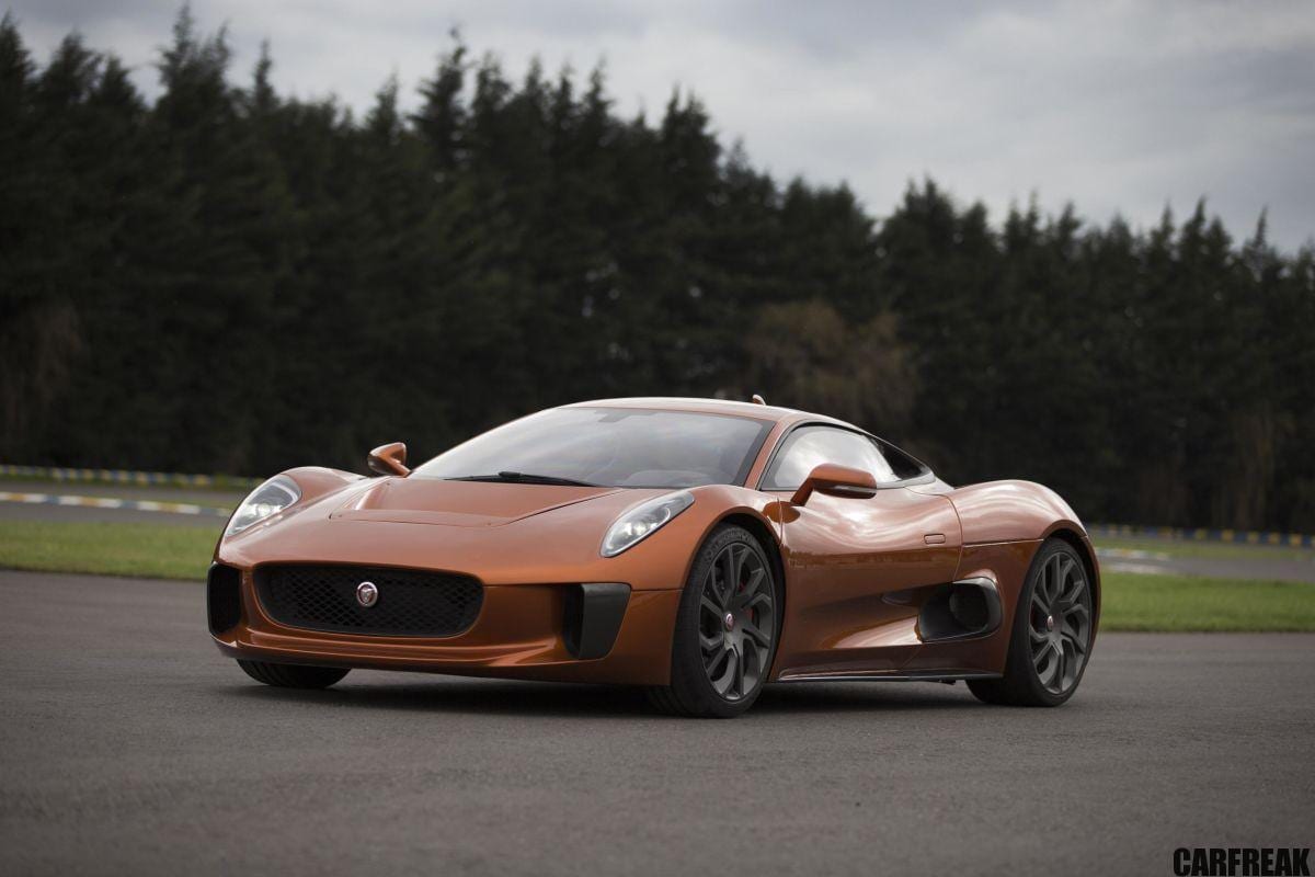 Felipe Massa Drives Bond Villain’s Jaguar C-X75 Supercar