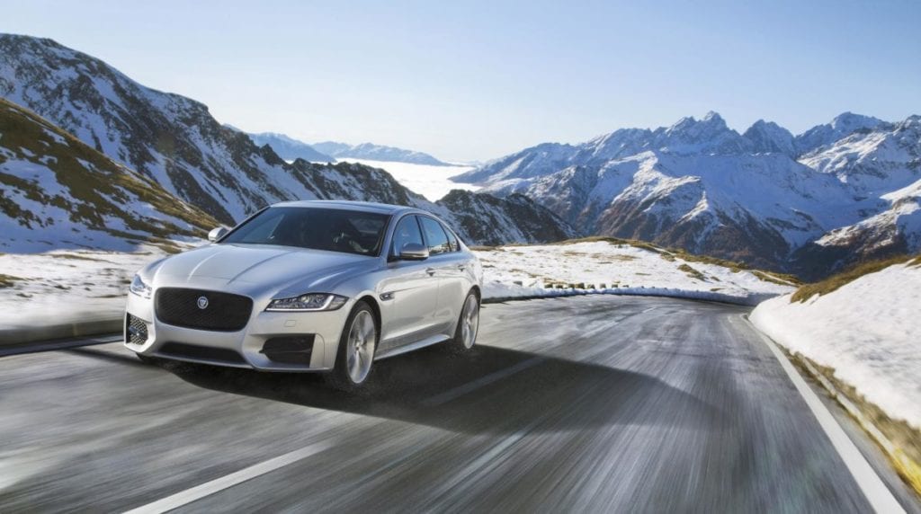 Jaguar Launches New XF All Wheel Drive in UK