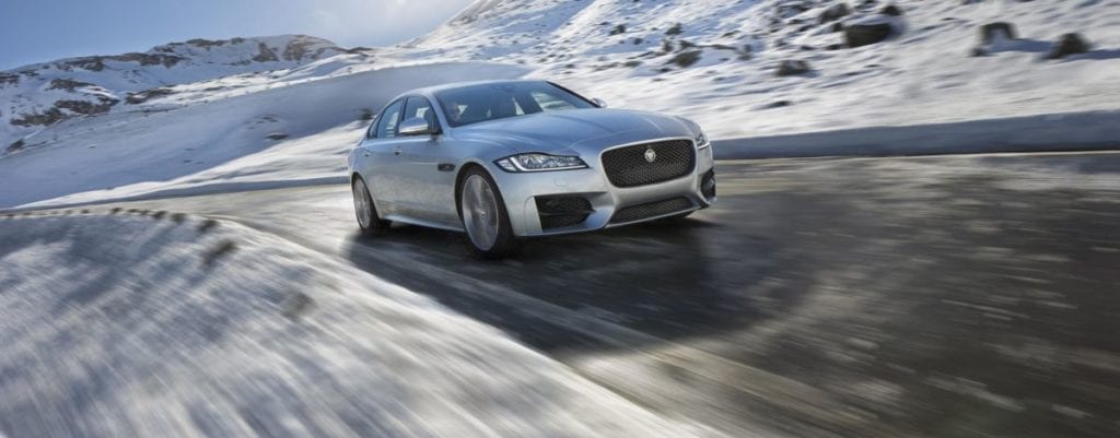 Jaguar Launches New XF All Wheel Drive in UK