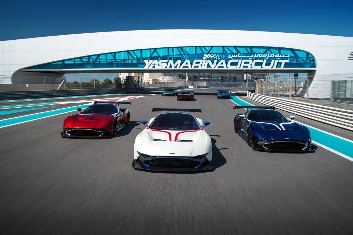 Aston Martin Vulcan On Track At Yas Marina, Abu Dhabi