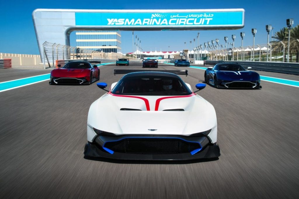 Aston Martin Vulcan On Track At Yas Marina, Abu Dhabi
