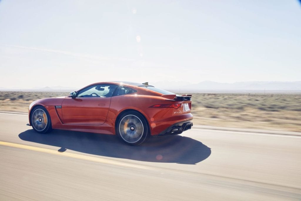 Michelle Rodriguez Jaguar F-TYPE SVR