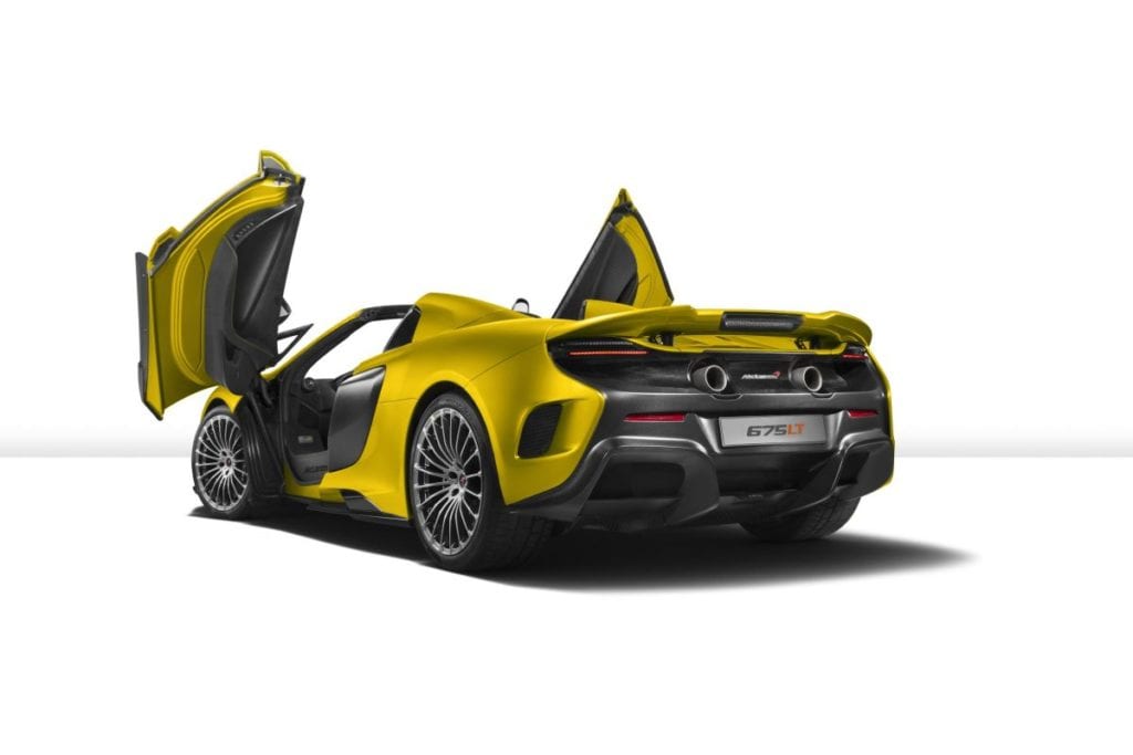The McLaren 675 LT Spider