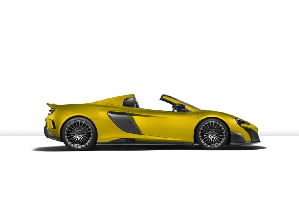 The McLaren 675 LT Spider