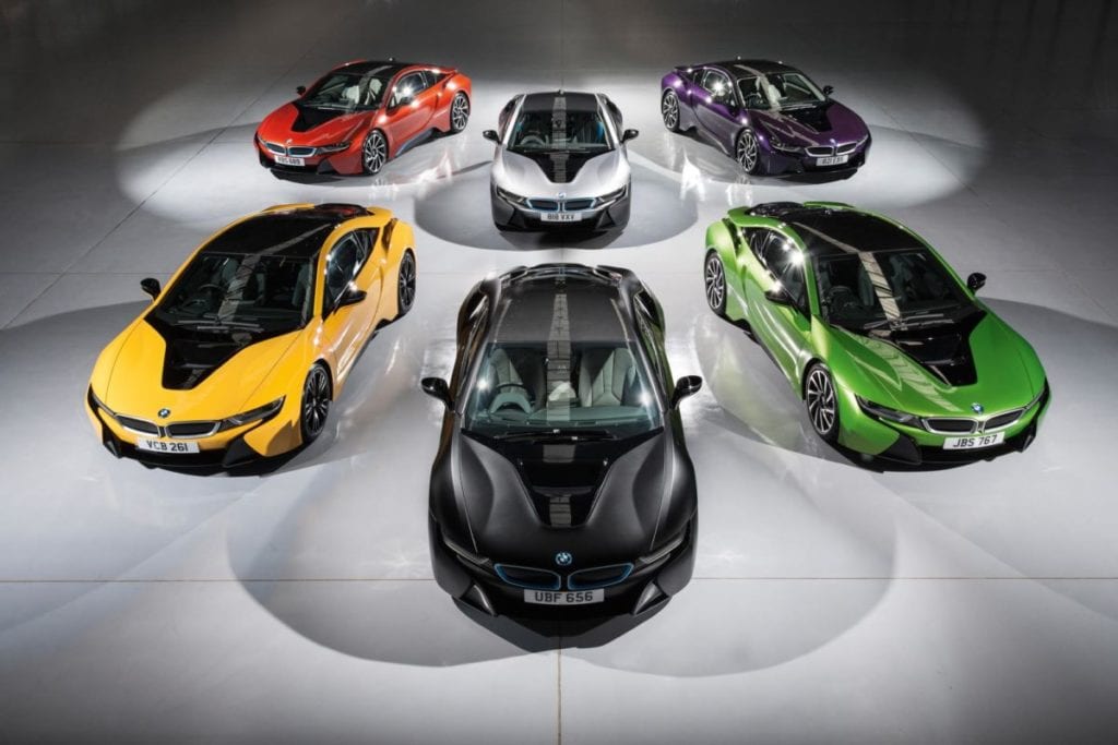 BMW i8's
