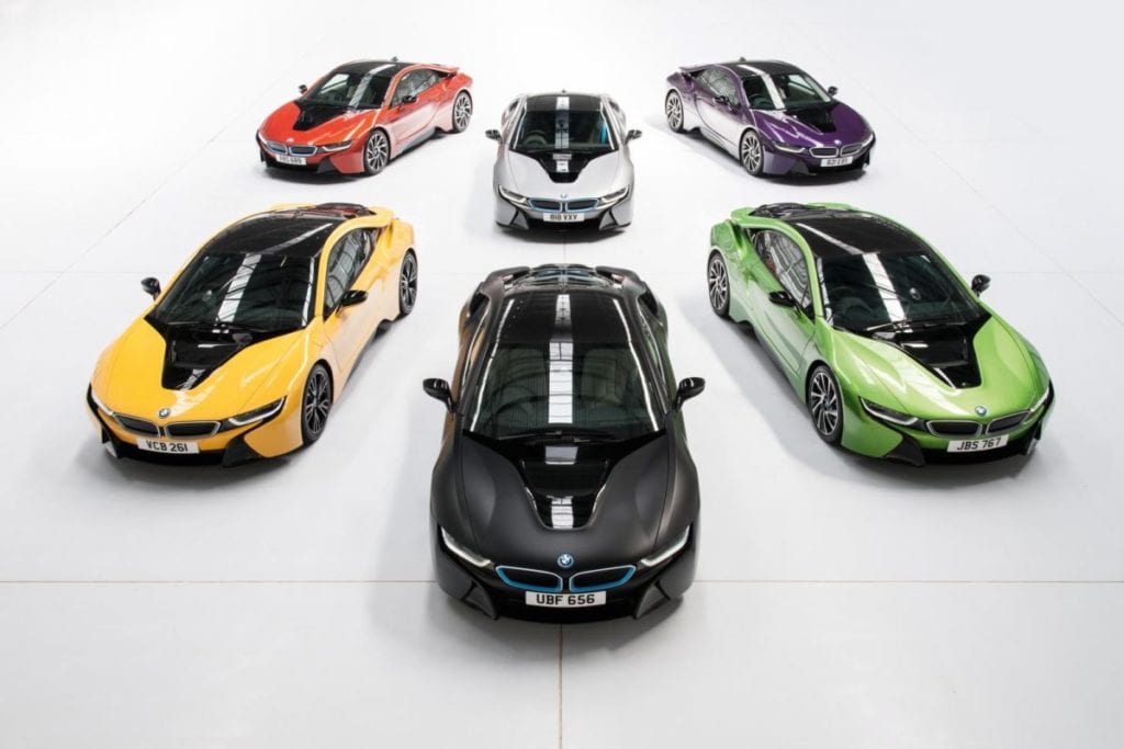 BMW i8's