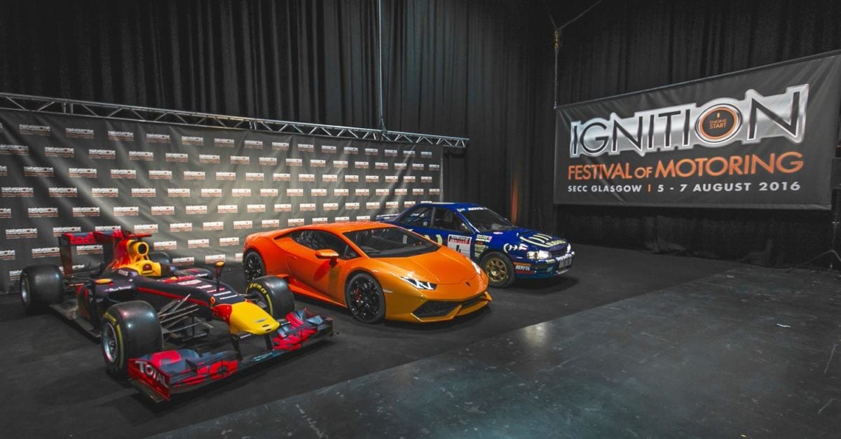 F1, rally and showroom models will all be at IGNITION