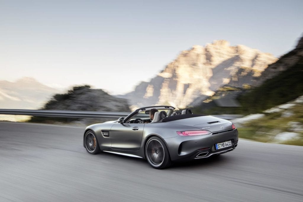 The new Mercedes-AMG GT C Roadster