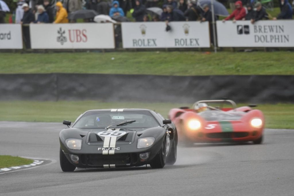 Ford GT40 in the Whitsun Trophy