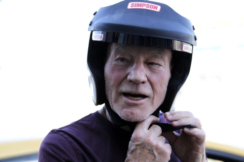 Sir Patrick Stewart will be racing an A35 at the Silverstone Classic
