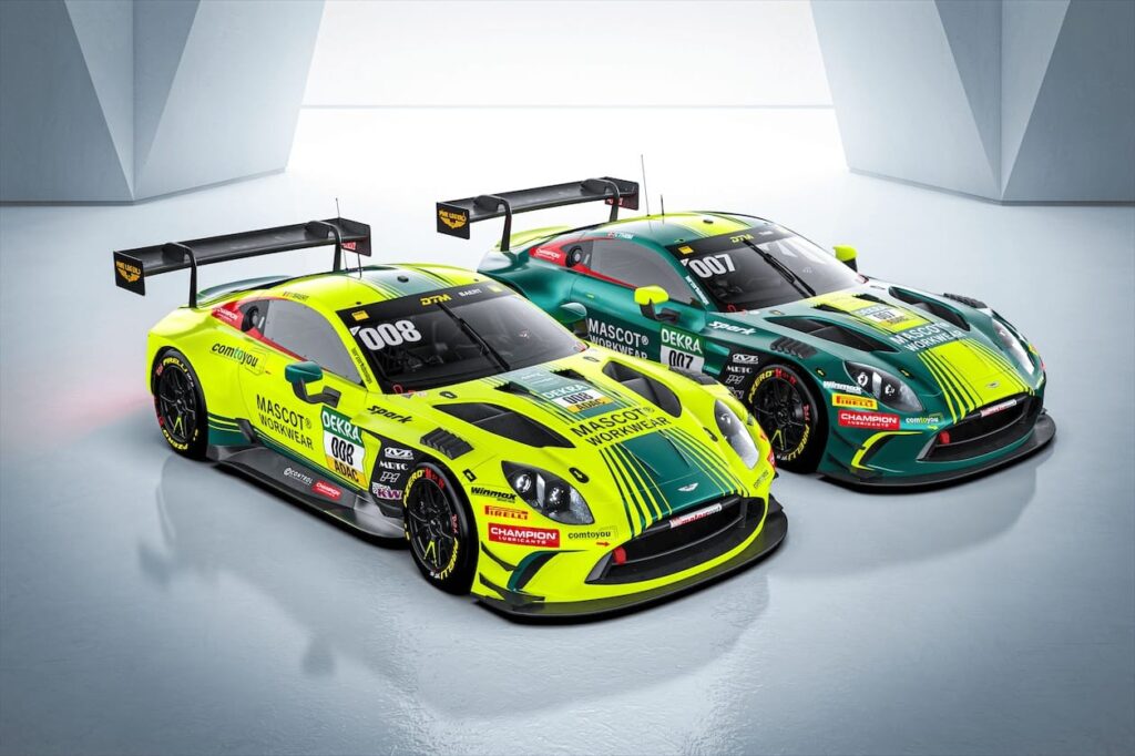 Nicki Thiim 2026 DTM Aston Martin Vantage GT3