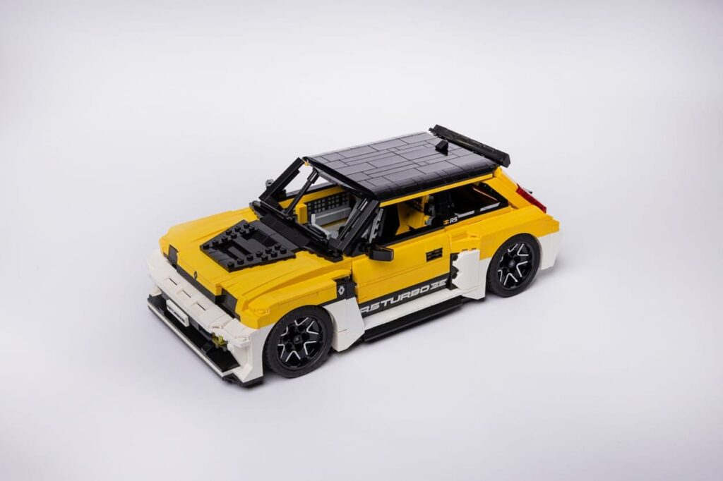 Renault backs fan-built LEGO R5 Turbo 3E project