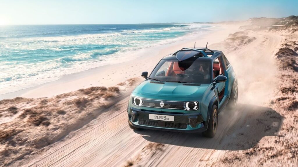 Renault 4 JP4x4 Concept: The 4WD Electric Beach Buggy Reborn