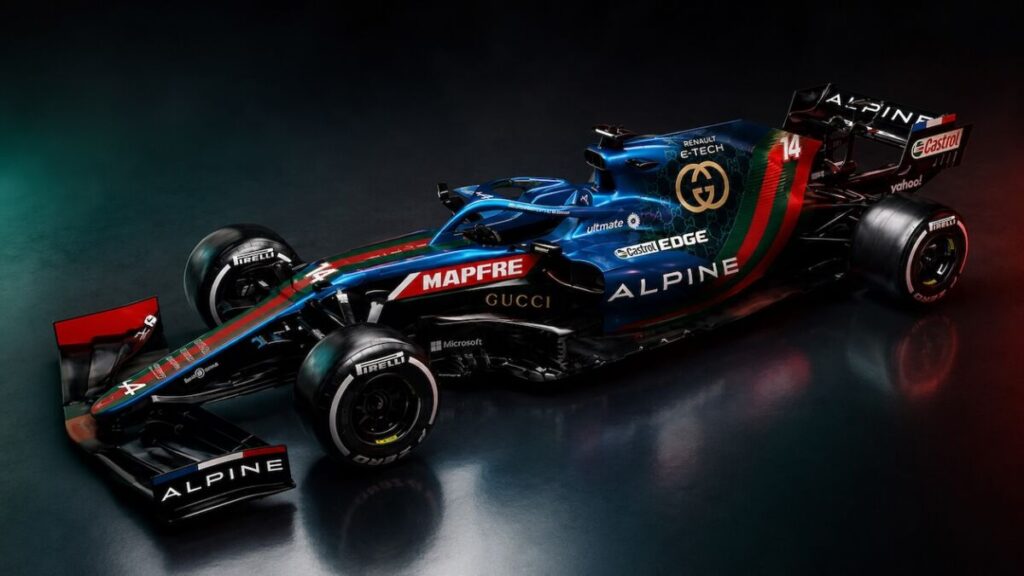 Gucci Racing Mockup
