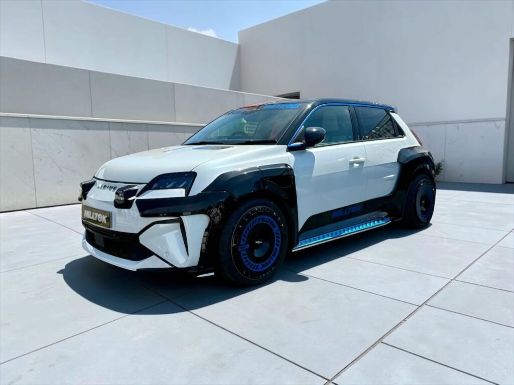 Milltek Design Unveils Striking New Wide Body Kit for Renault 5 and Alpine A290 at Goodwood Festival of Speed 2026